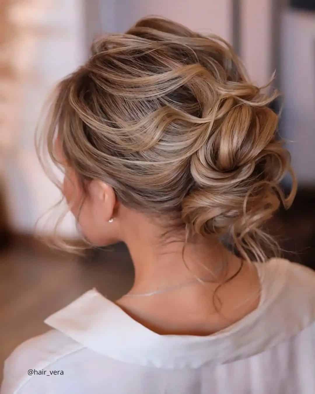 Wedding Hairstyles For Thin Curly Hair