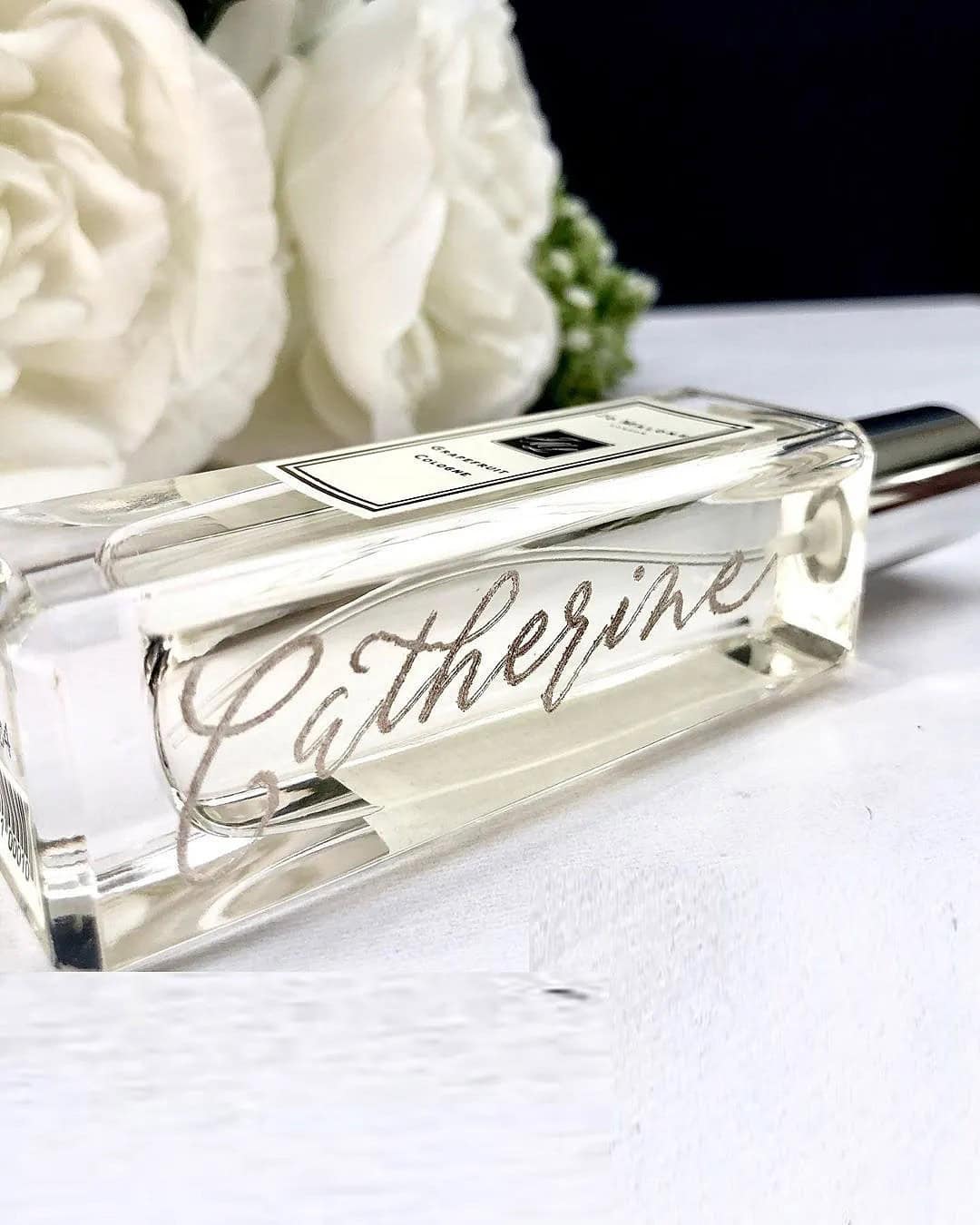 Engraved Bottle Of Perfume