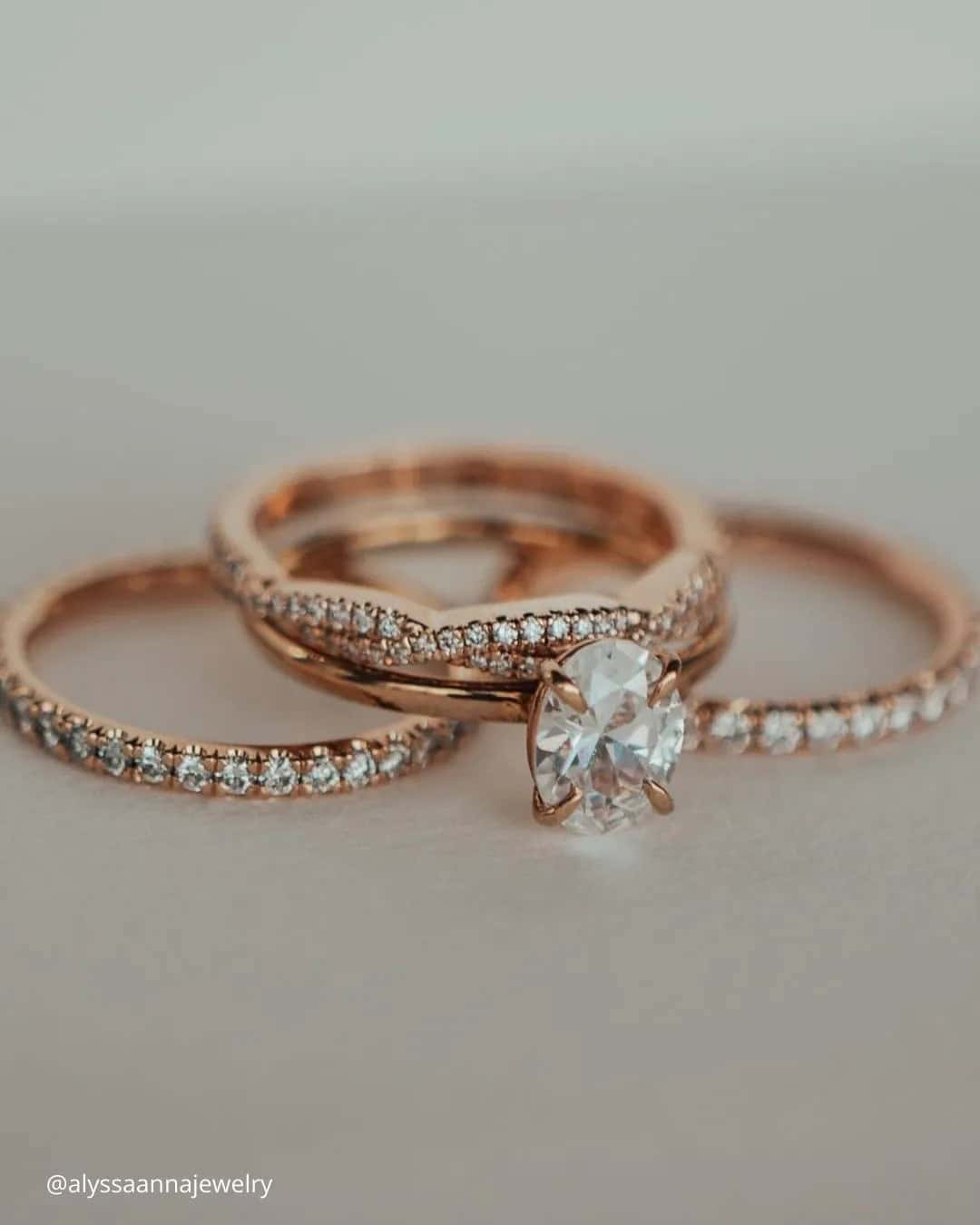 Rose Gold Wedding Rings For Women