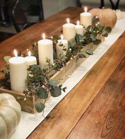 Centerpiece box decor