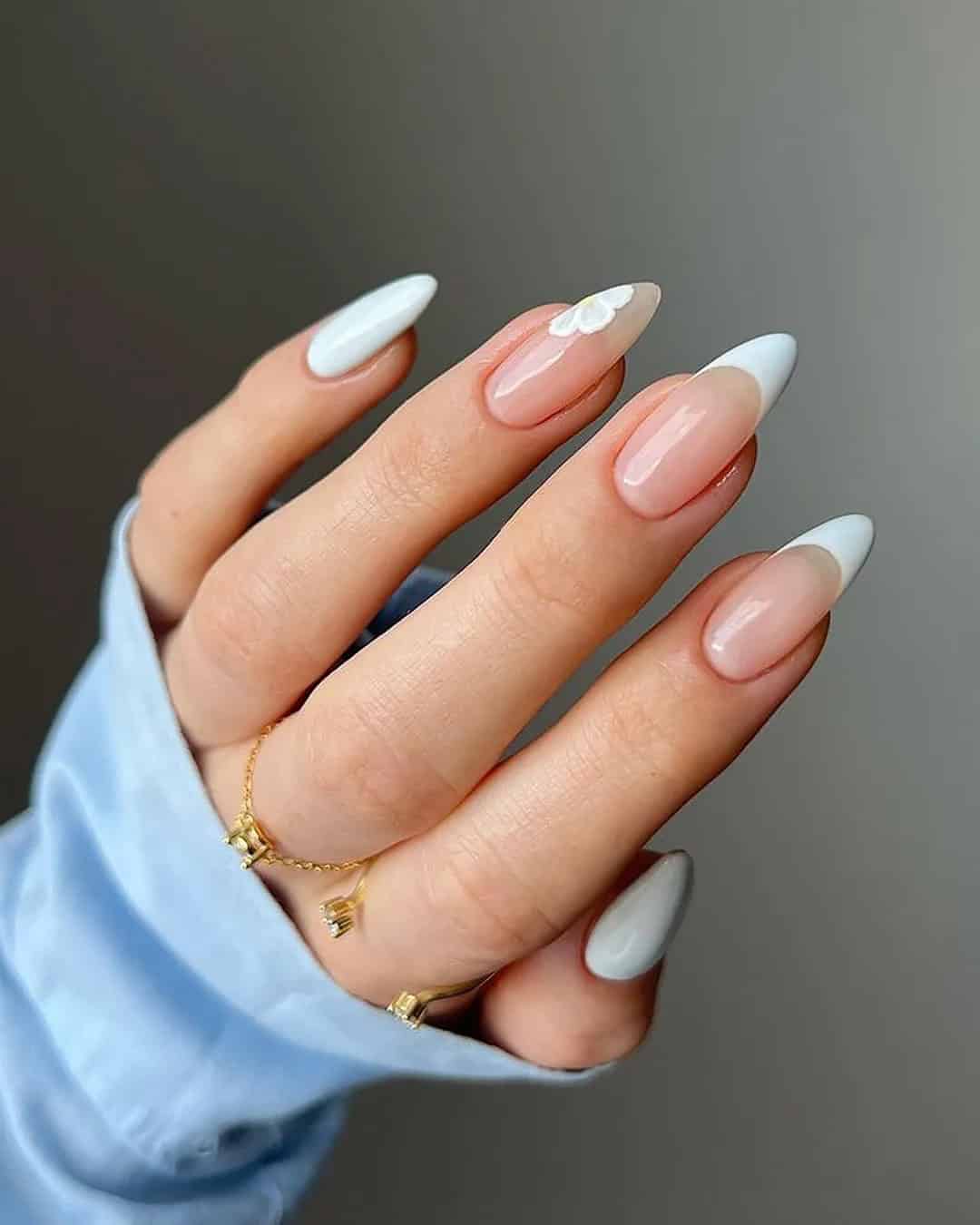 Summer Wedding Nails: French Manicure