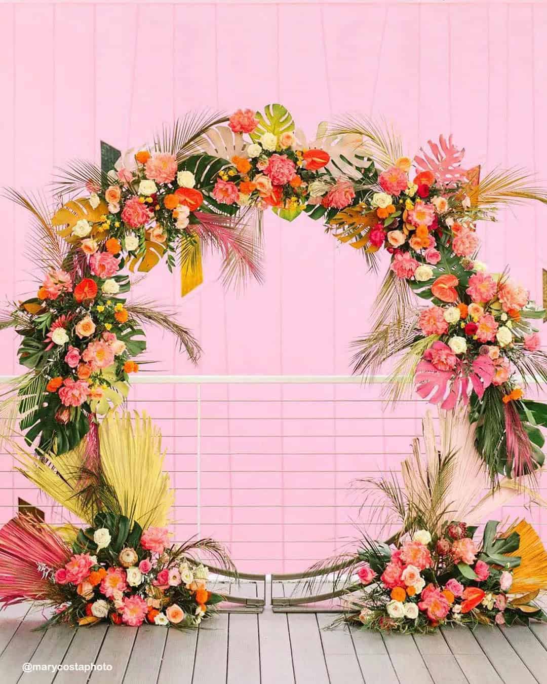 Summer Wedding Arches