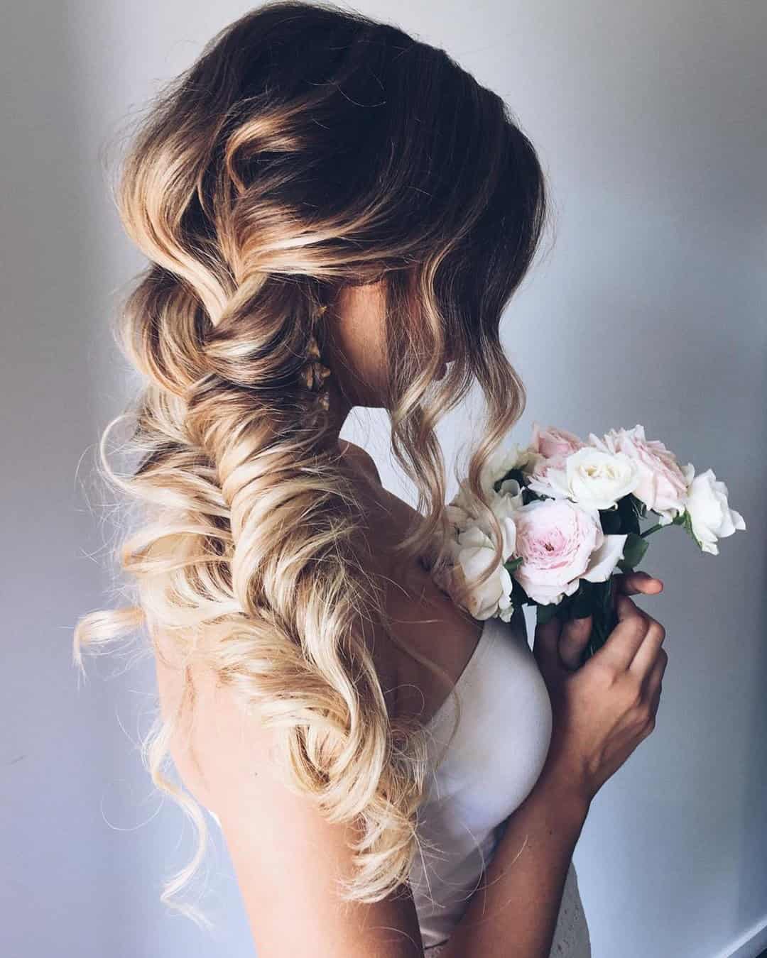 Wedding Singular Braid Hairstyles