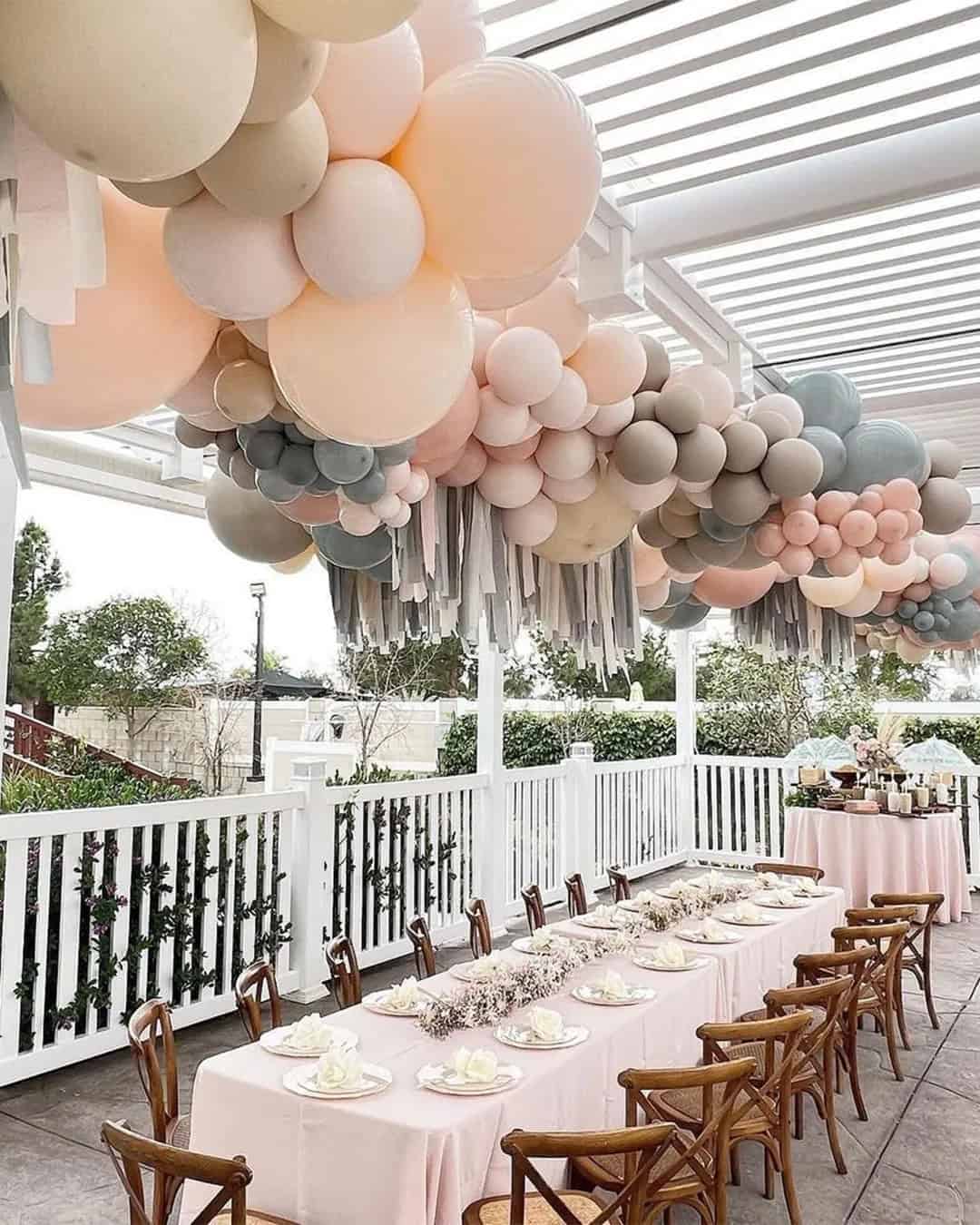 Balloons Decor For Fairy Reception