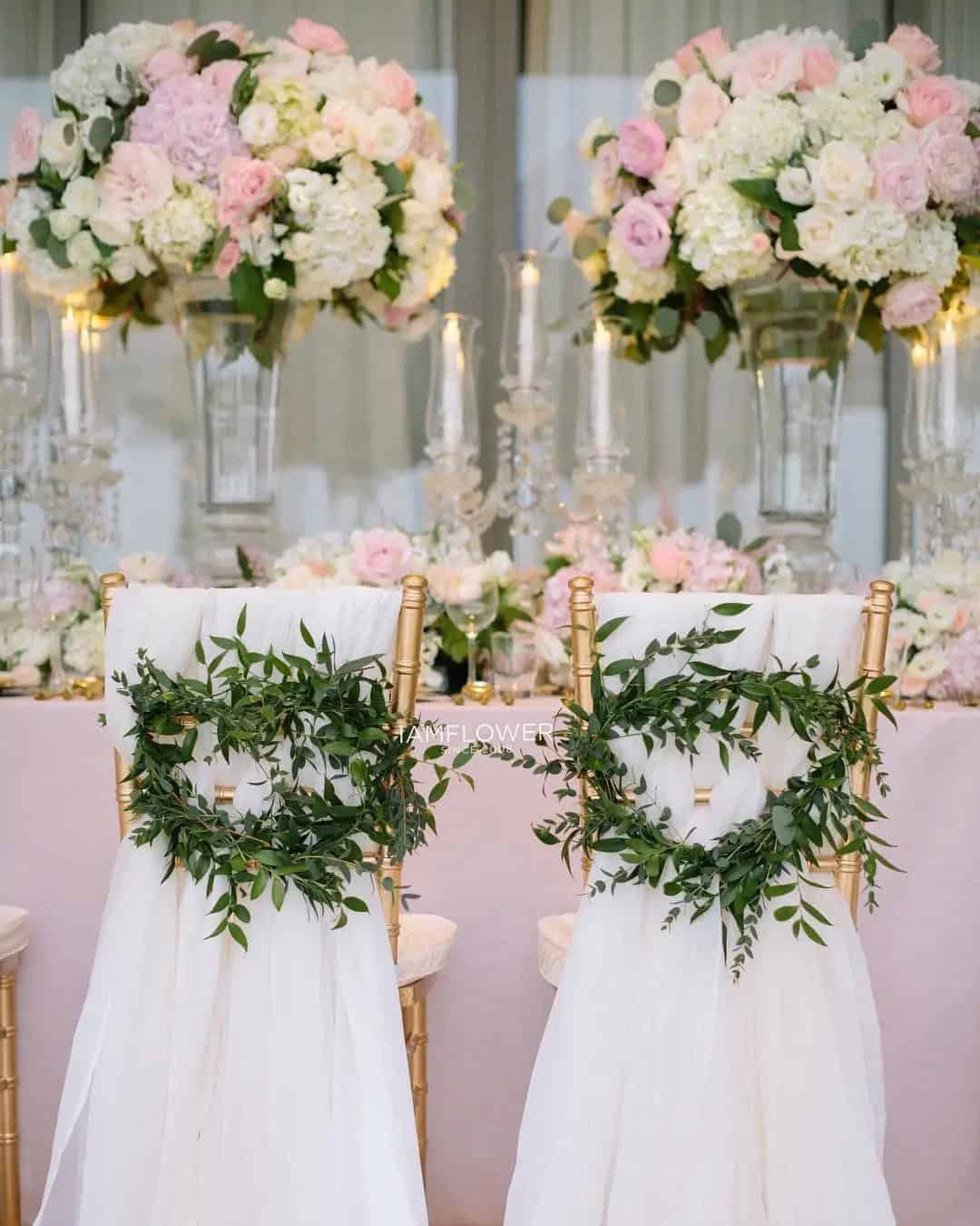 Beautiful Wedding Chair Decorations