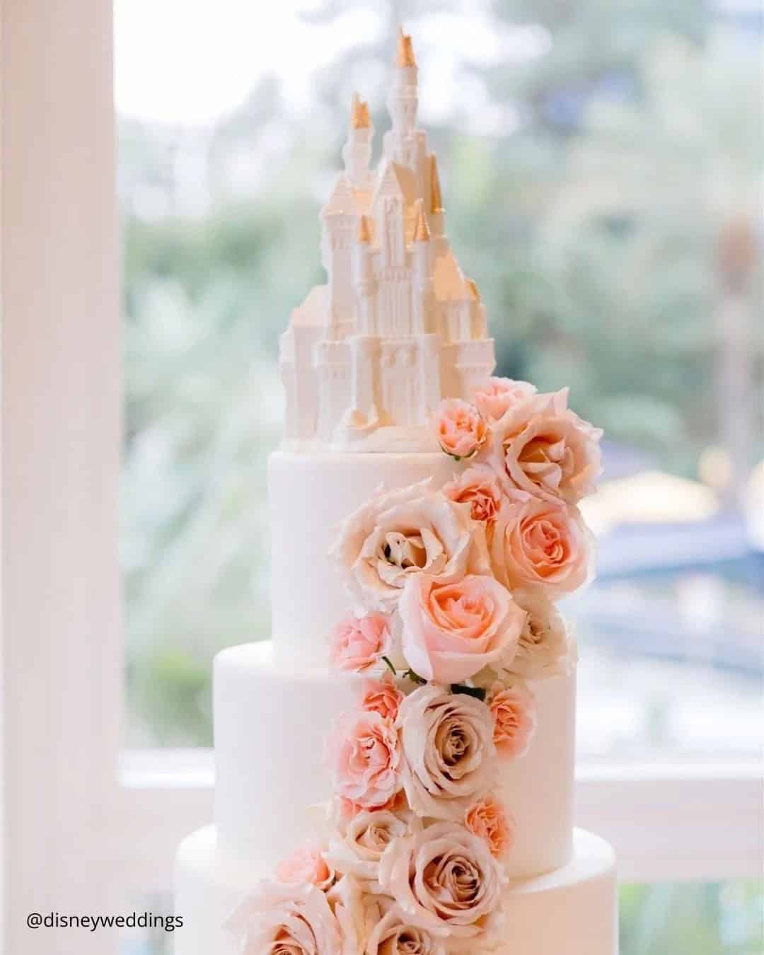 Charming Disney Wedding Cakes