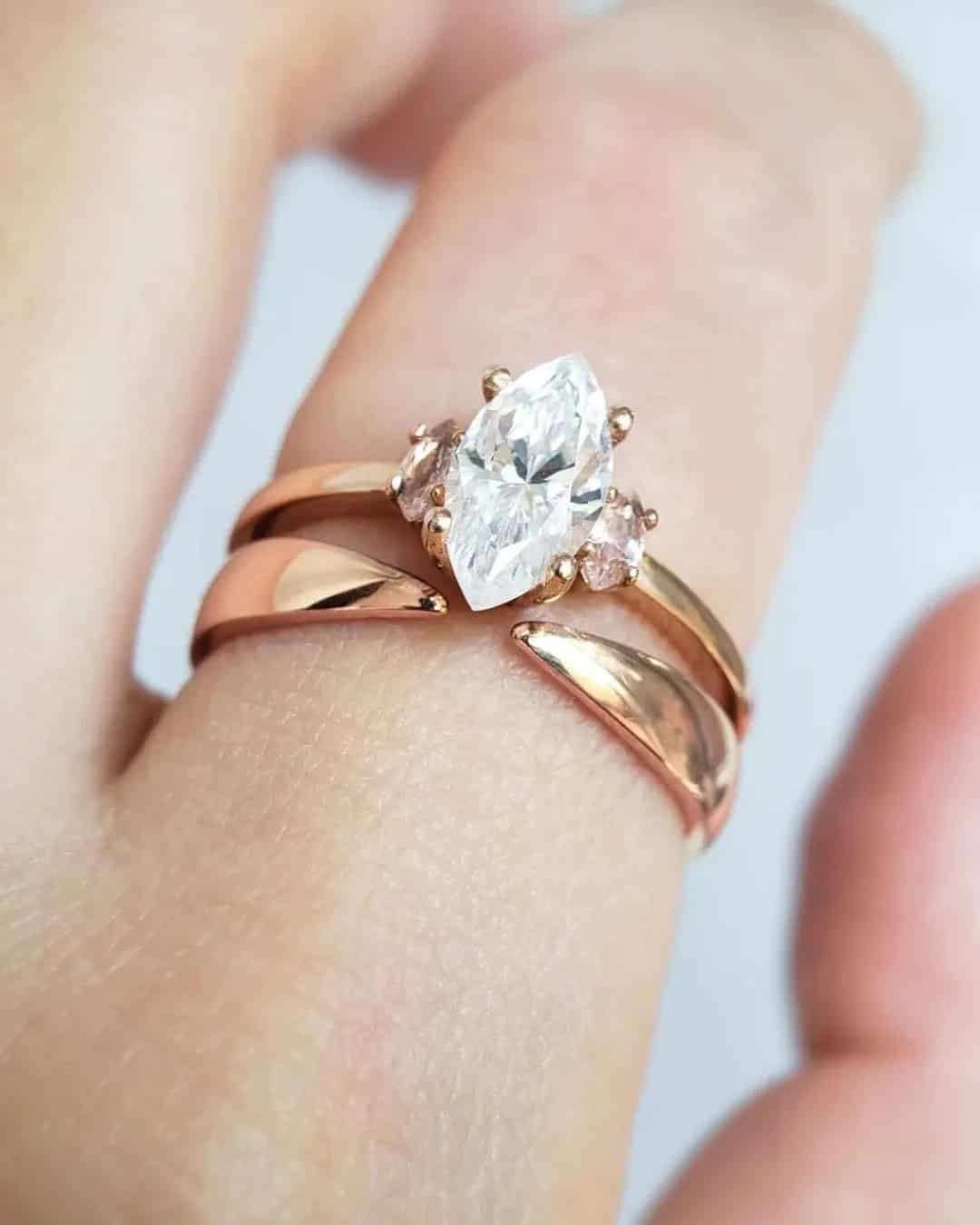 Marquise-Cut Rings