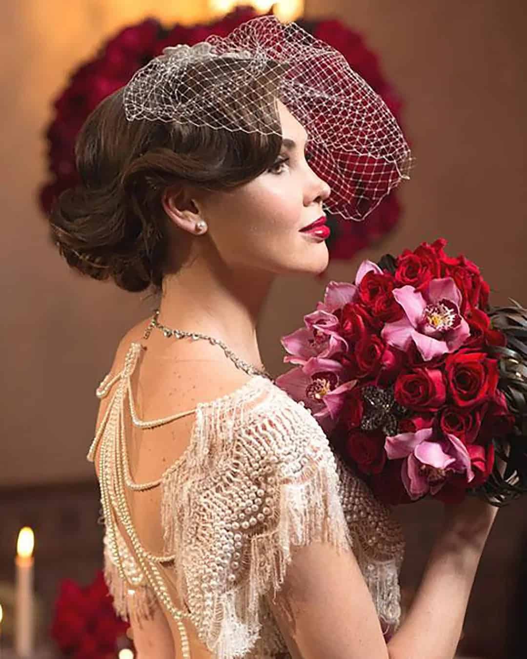 Bridal Hats With A Veil