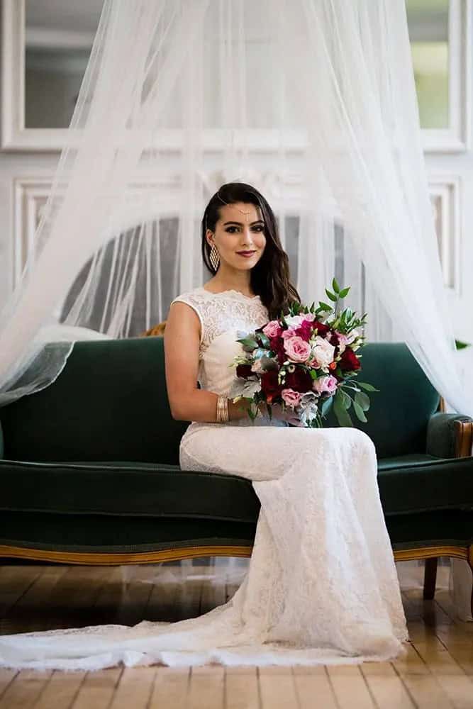 Graceful Bridal Look For The Big Day