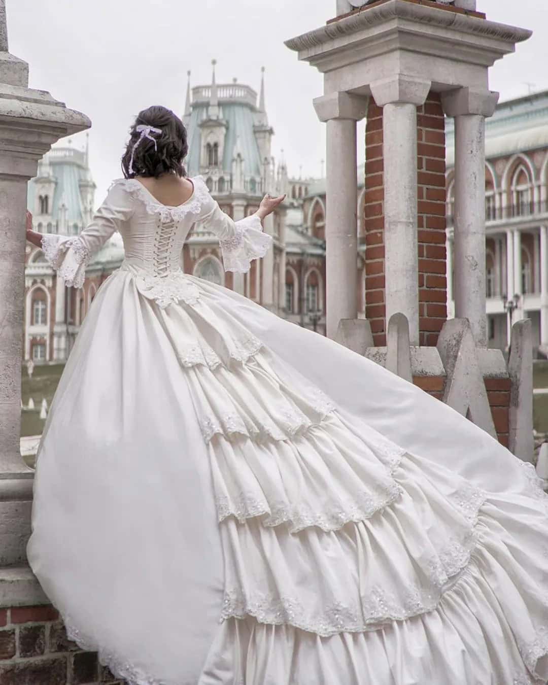 Ball Gown Victorian Style Wedding Dresses