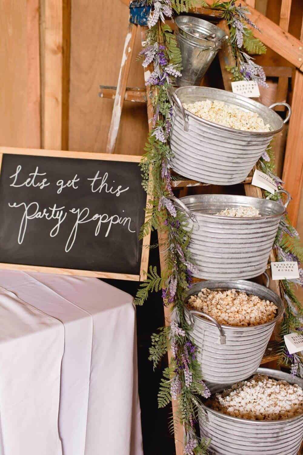 Popcorn station