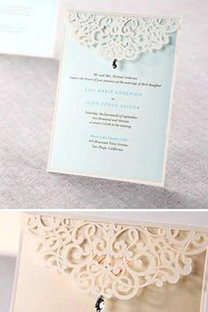 Old-Fashioned Wedding Invitations