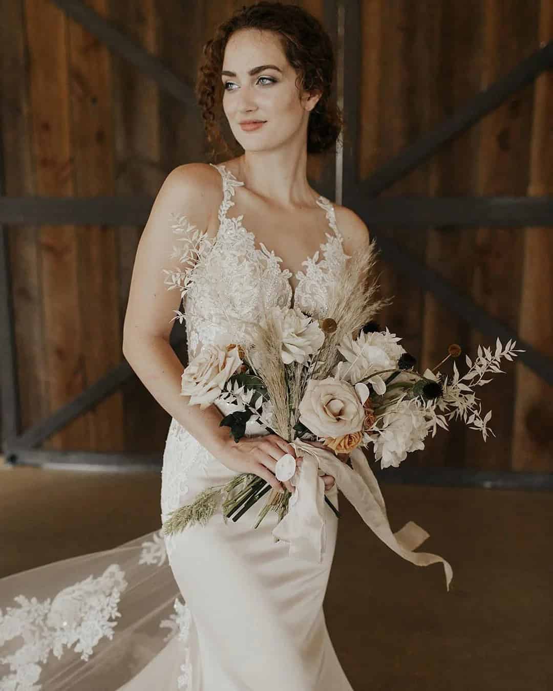 Dry and Bleached Flowers