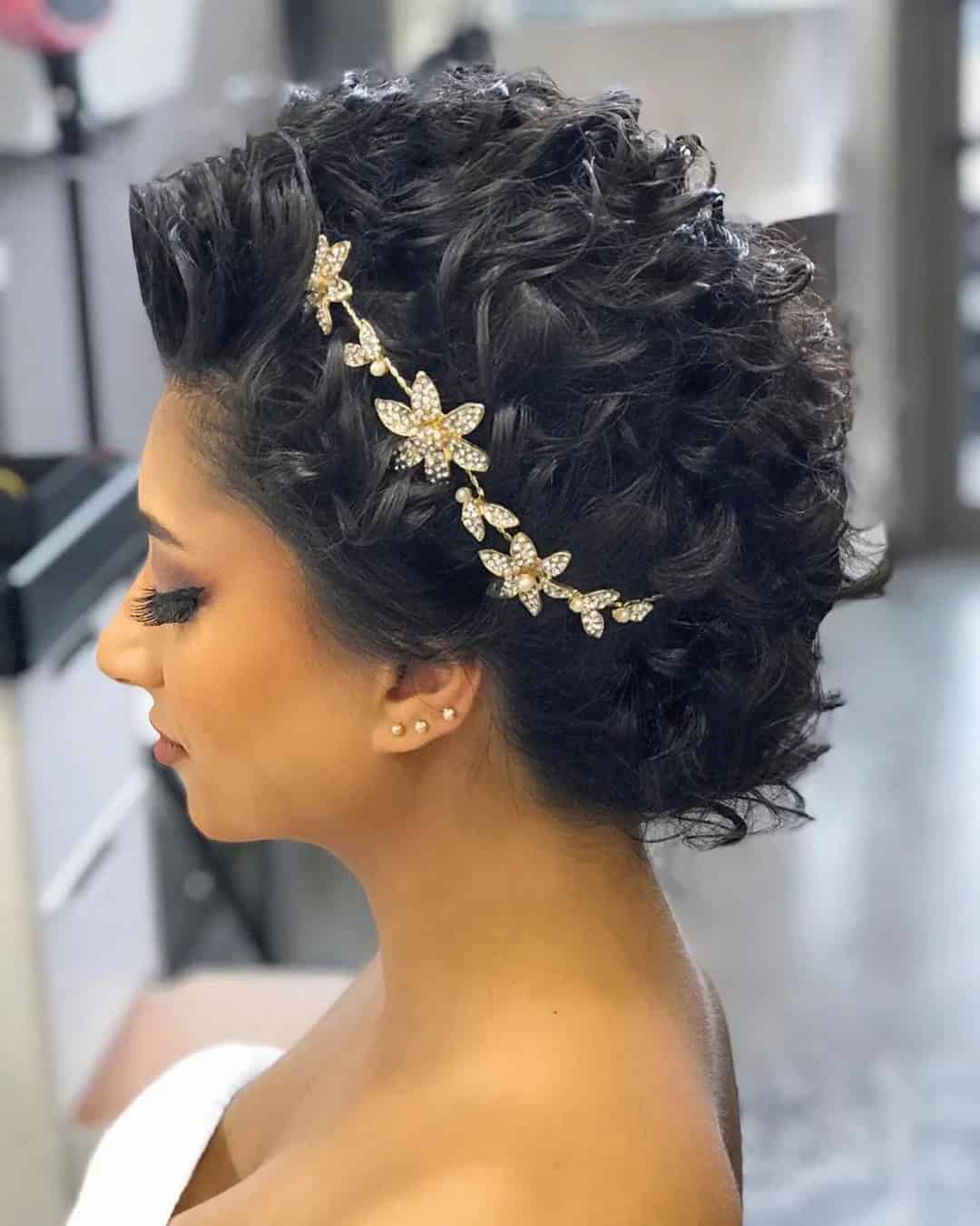 Spring Wedding Hairstyles For Short Hair