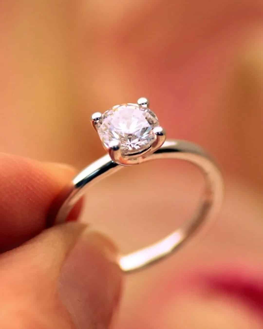 Simple Engagement Rings