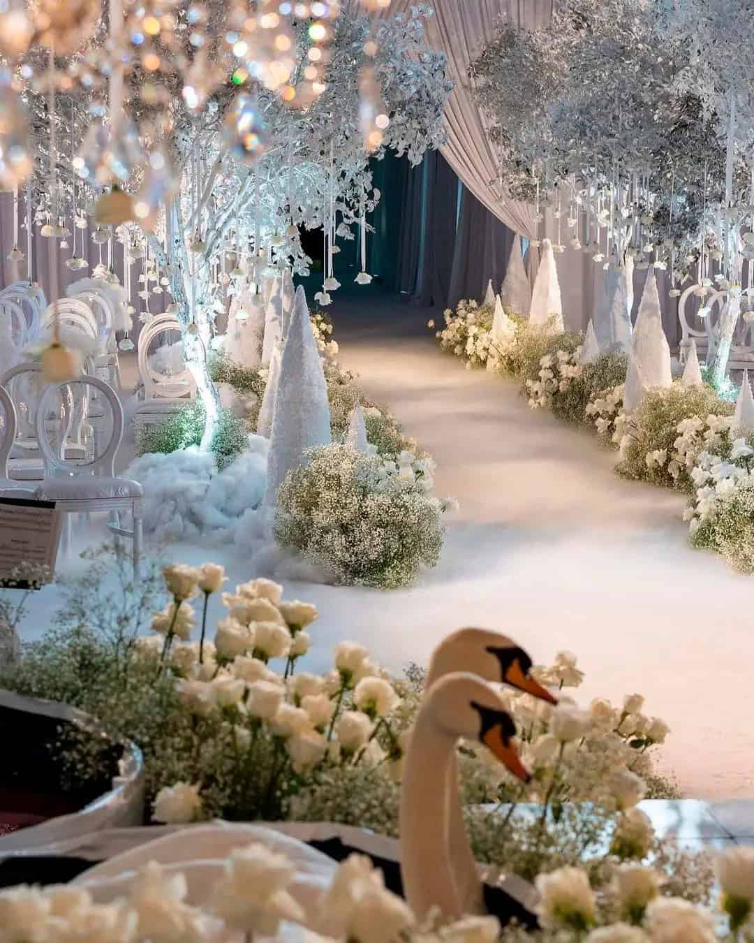 Decorations For A Fairytale Wedding Ceremony