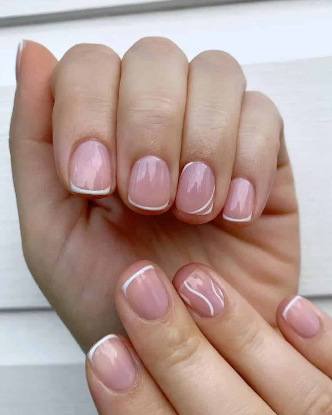 Square and Coffin Short Nails