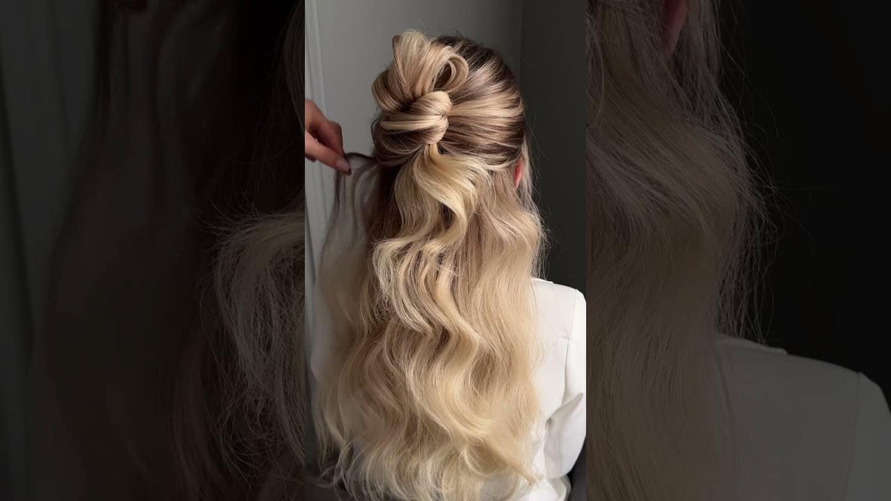 Easy Half Up Half Down Wedding Hairstyles