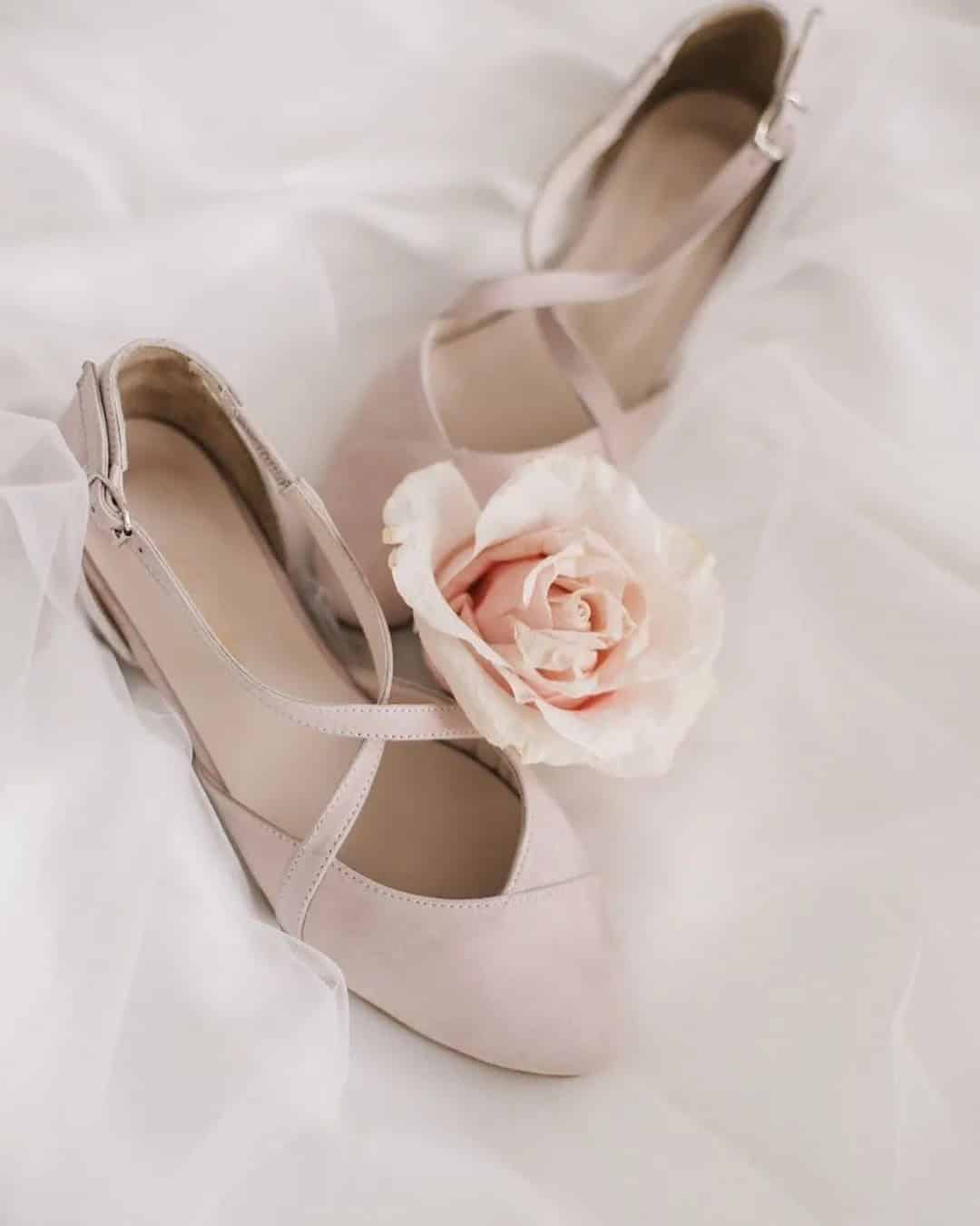 Blush Flat Shoe Ideas