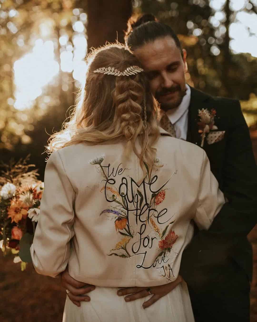 Light Color Bride Cover-Up Jacket