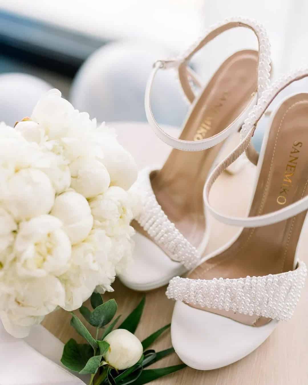 Pearl Bridal Shoe Ideas