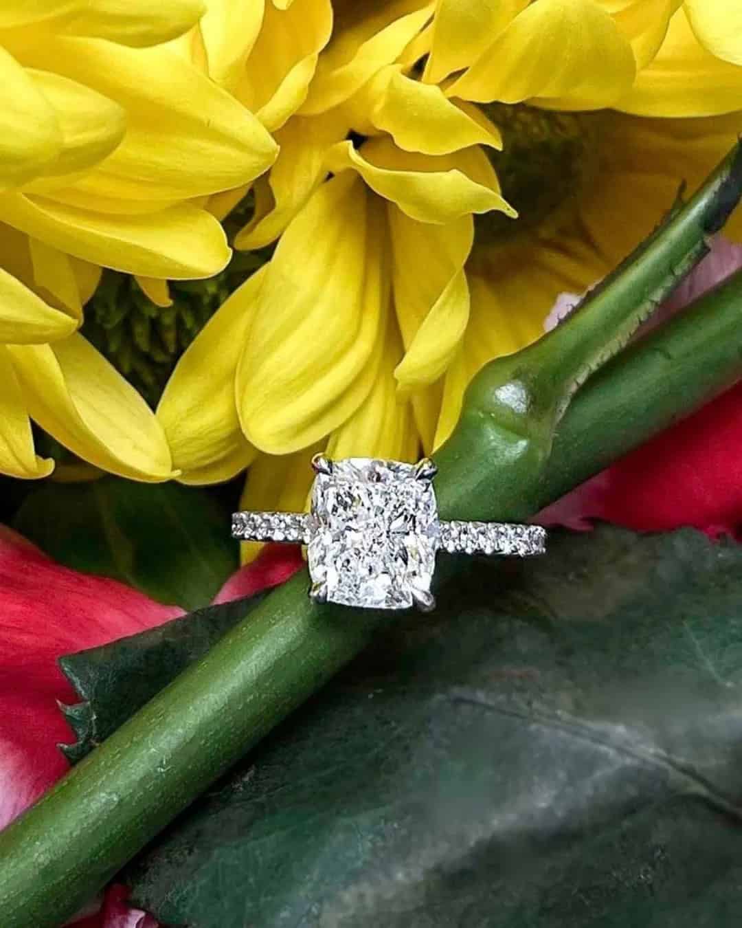 White Gold Engagement Rings