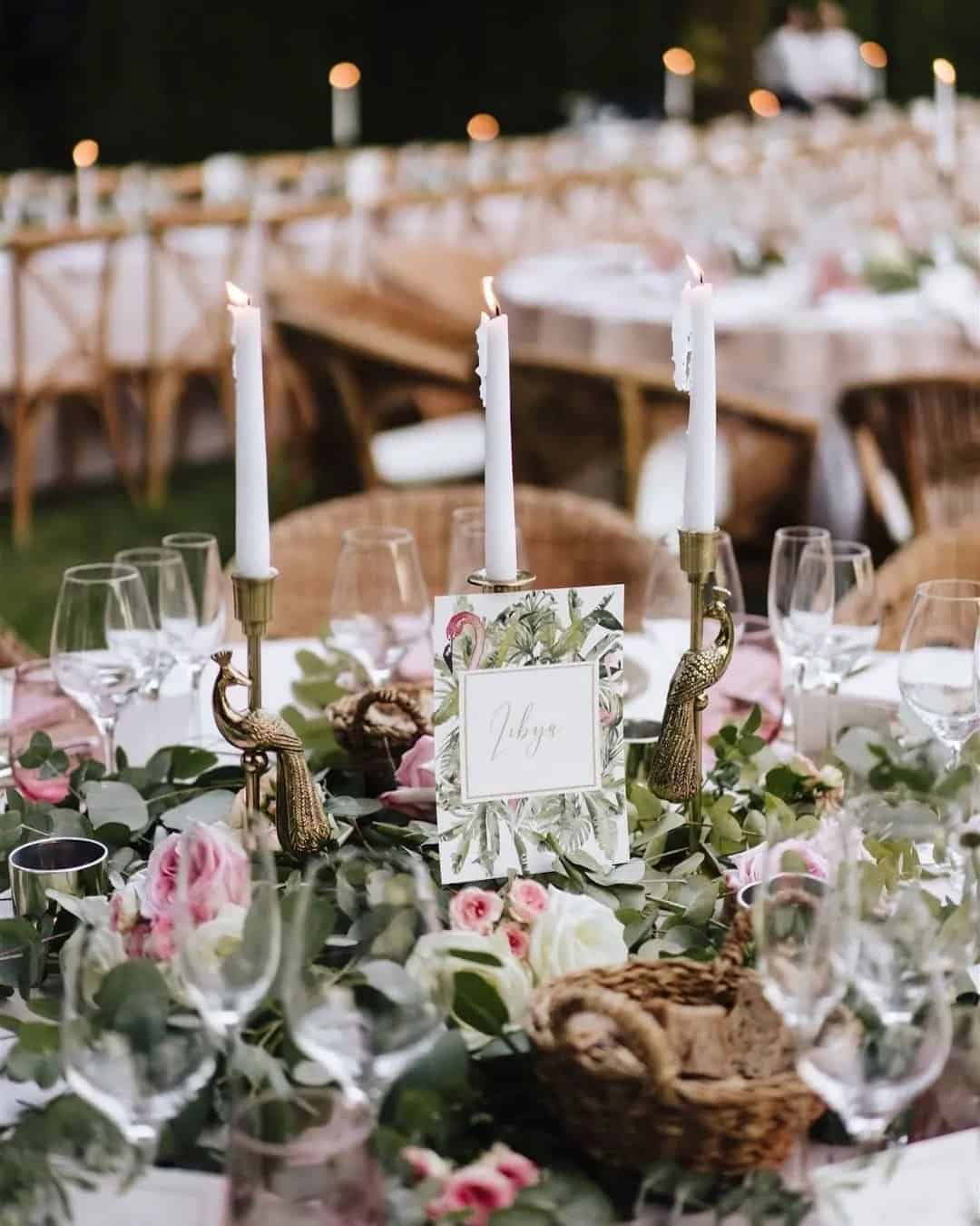 Centerpieces For Park Wedding