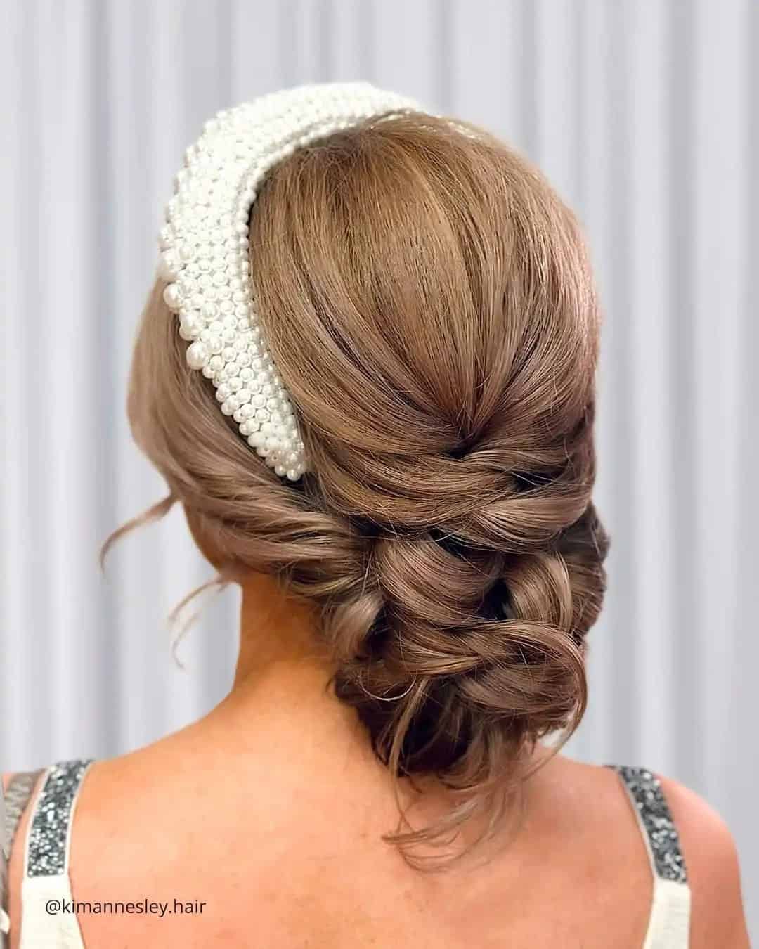 Pearl Headband For Wedding