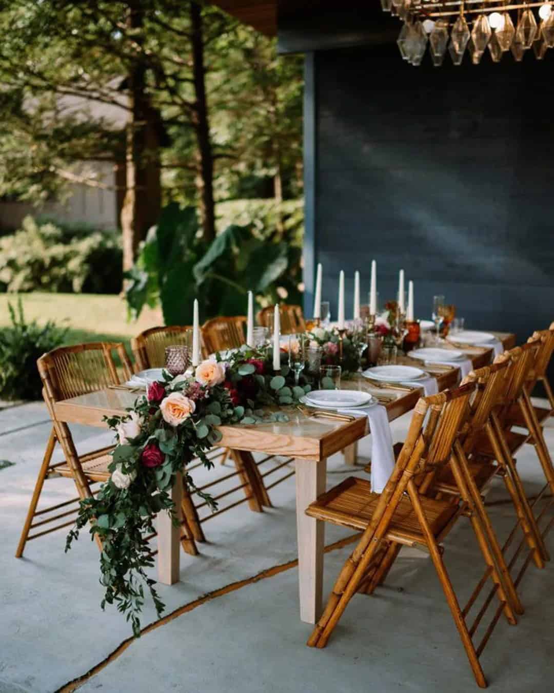 Backyard Wedding At Family Home