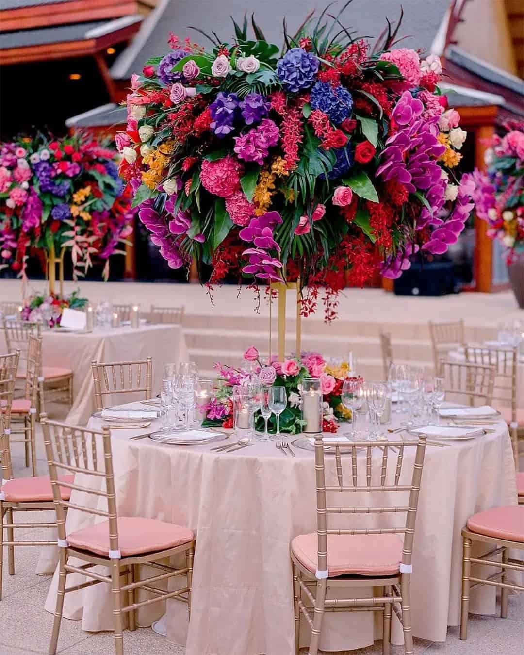 Whimsical Wedding Centerpiece