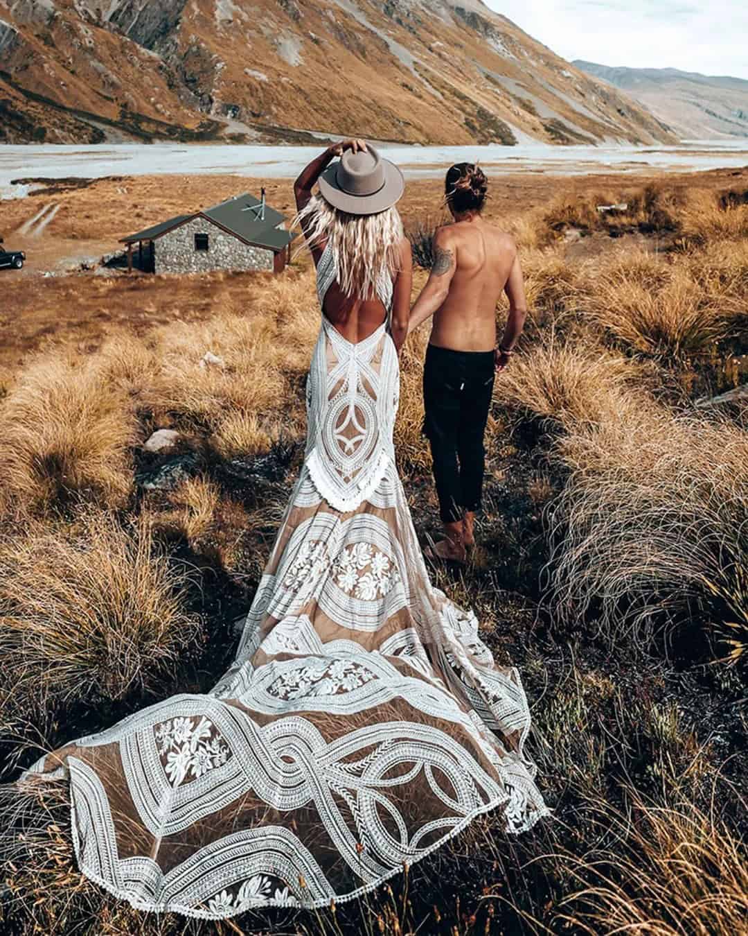 Rustic Wedding Dresses Boho