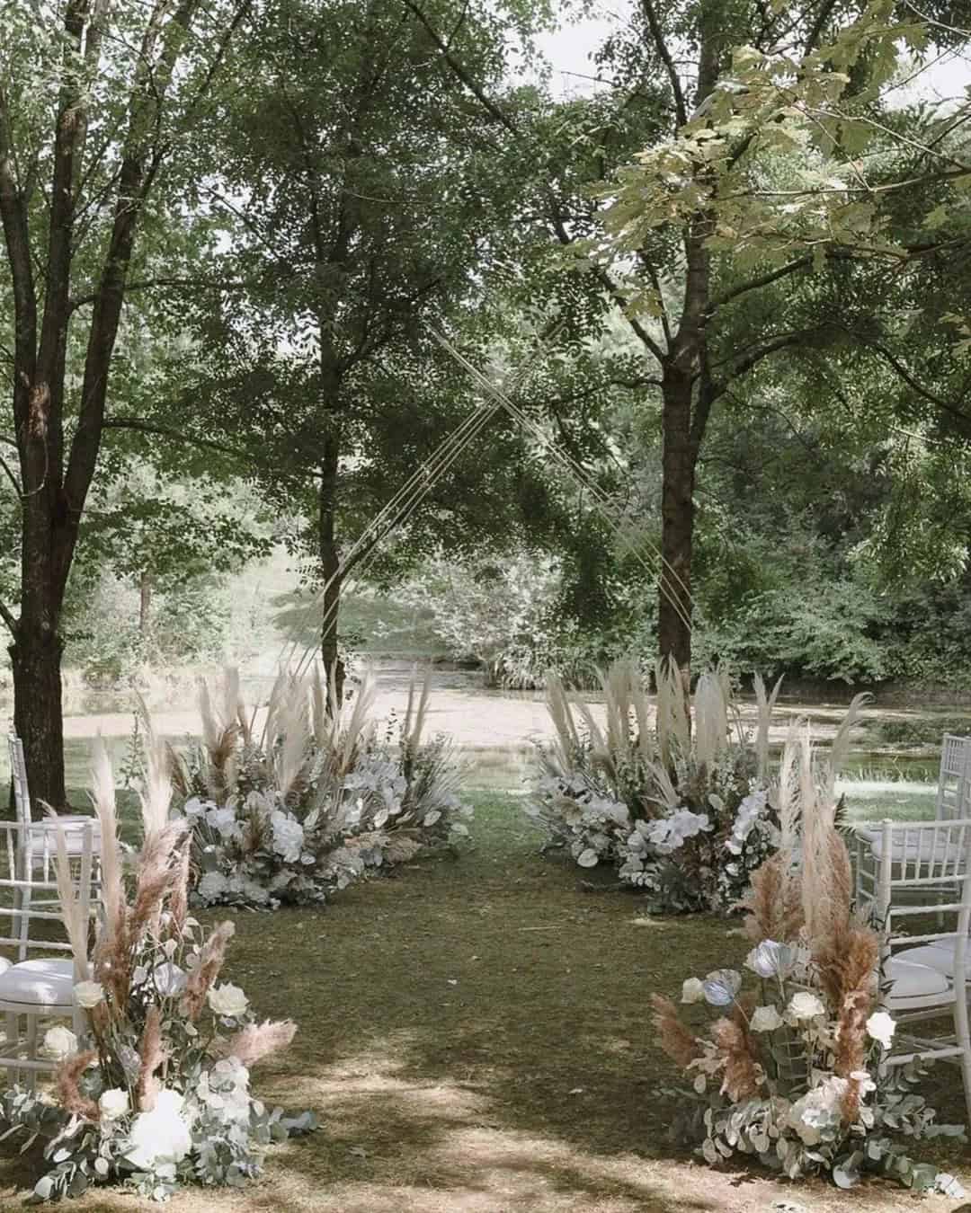 Ceremony Decorations For Park Wedding