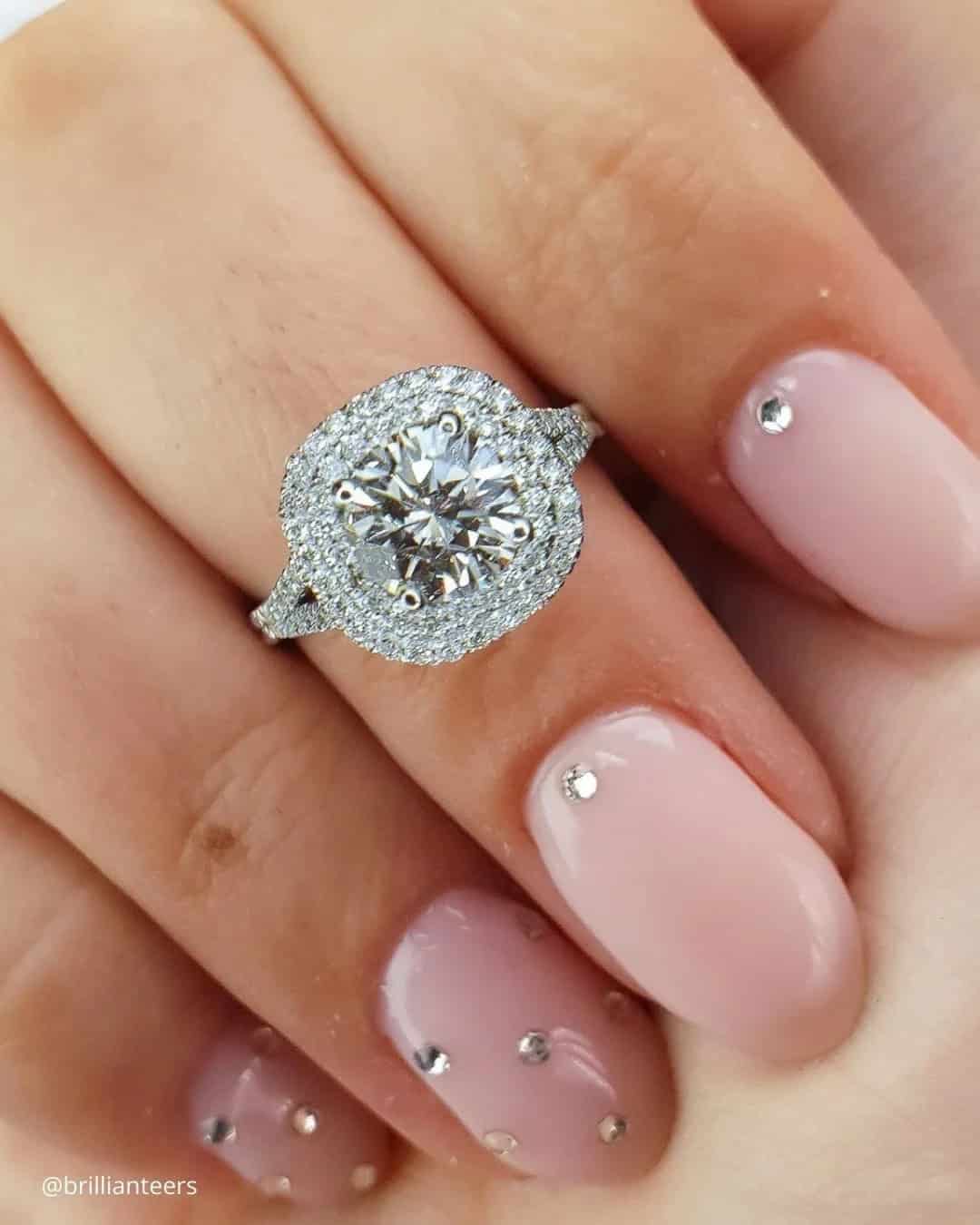 Halo Engagement Rings