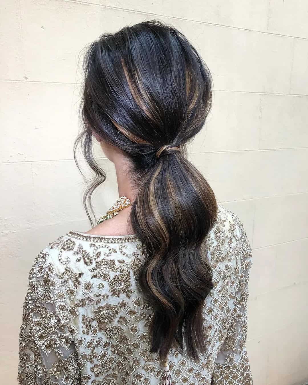 Simple Indian Wedding Hairstyles