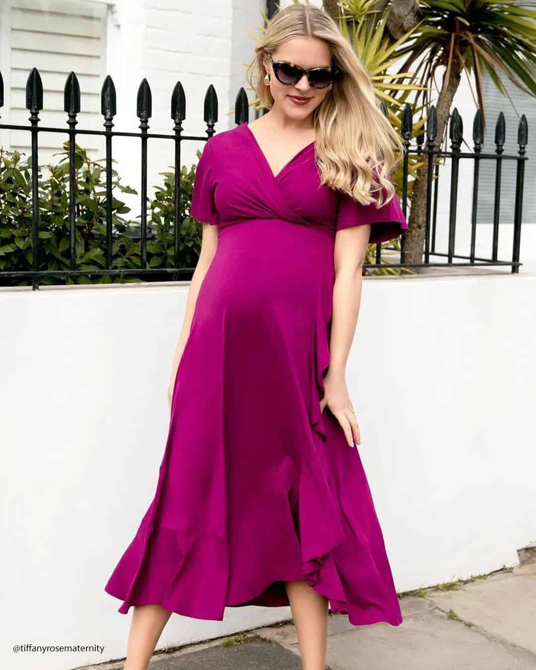 Maternity Wedding Guest Dress for Spring