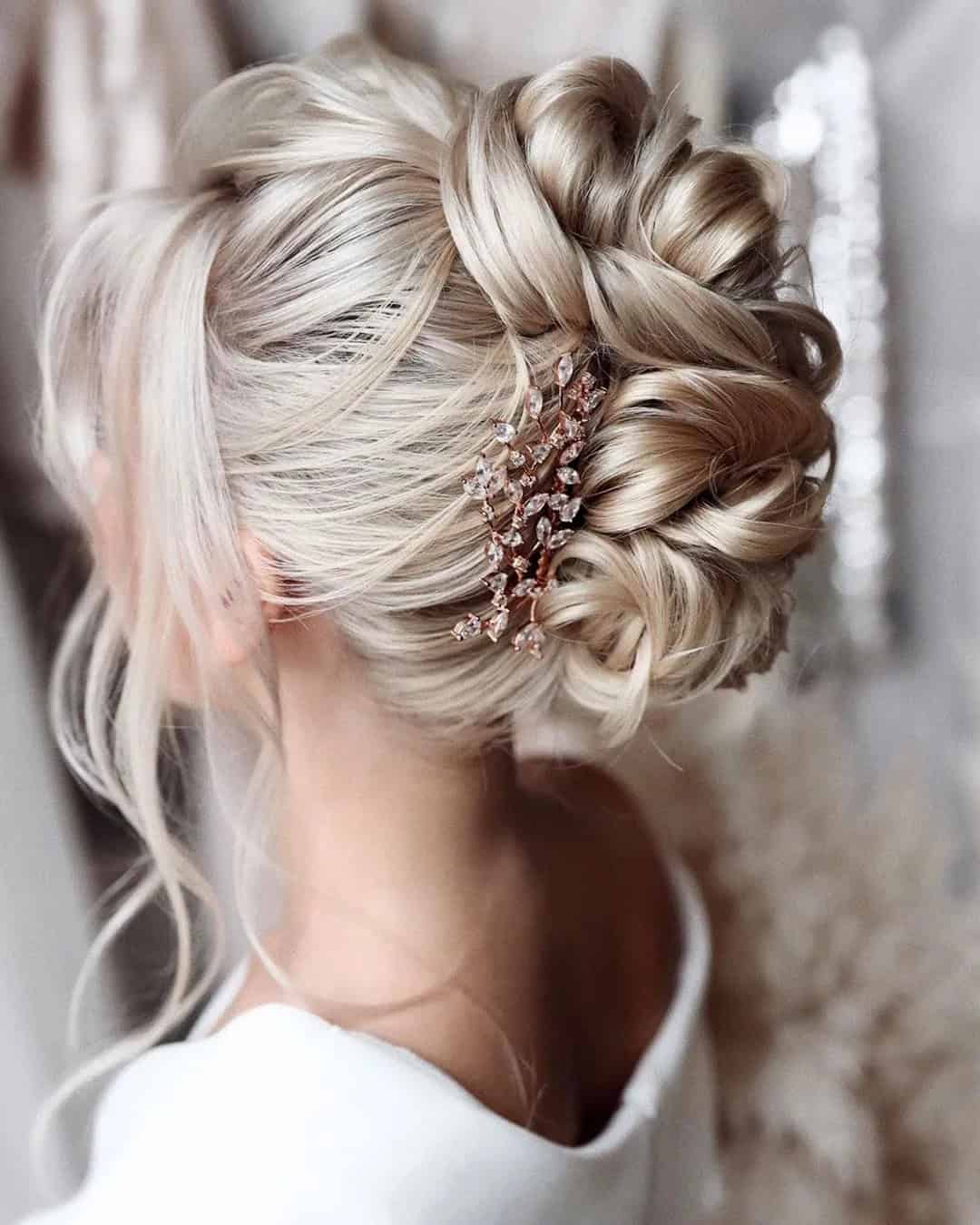 French Twist Wedding Updos