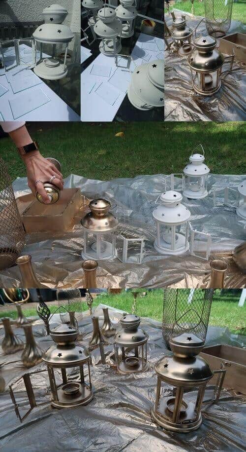 DIY lanterns