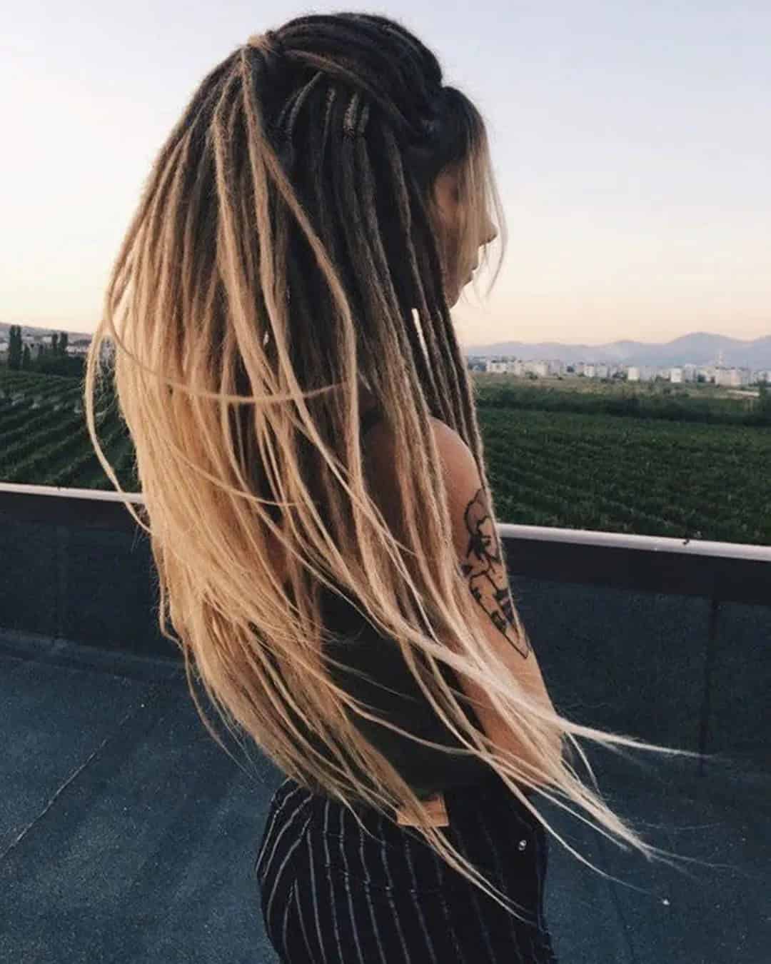 Should I Use Human Hair Extensions For Wedding Hairstyles With Dreadlocks?