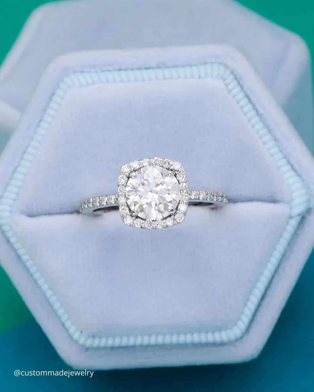 Simple Engagement Rings