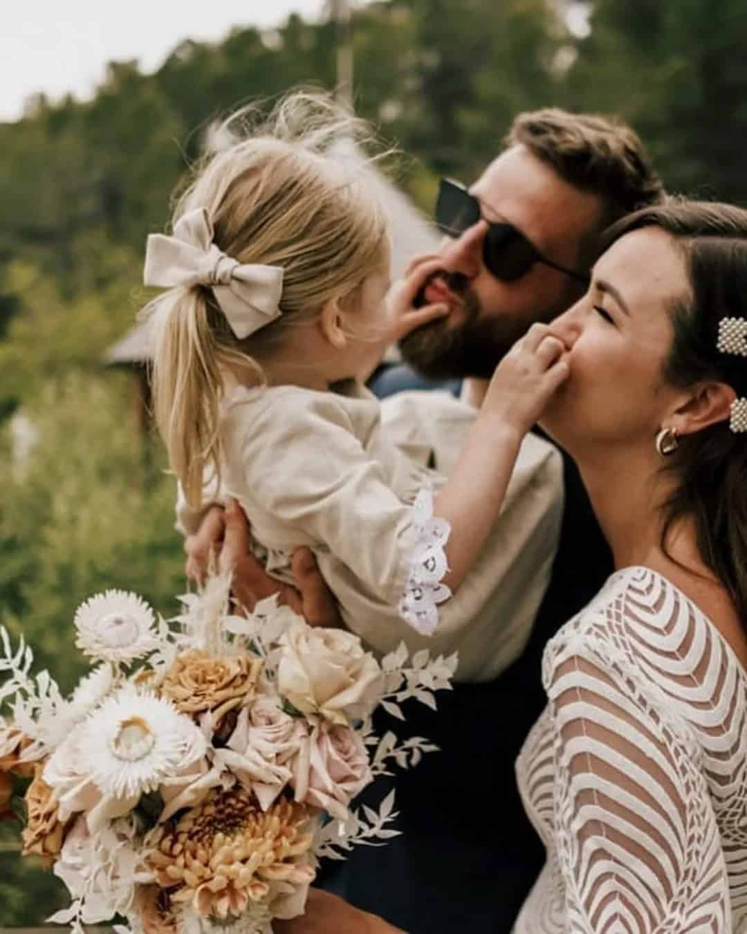 Small Wedding Bouquets In A Boho Style