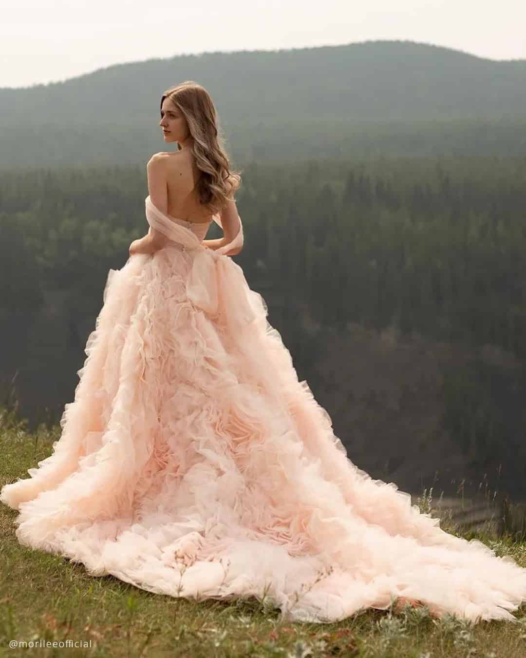 Blush Colored Wedding Dresses