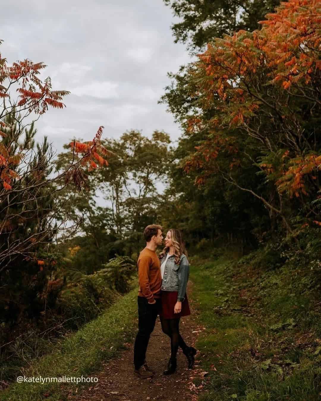 Nature-Inspired Engagement Photos