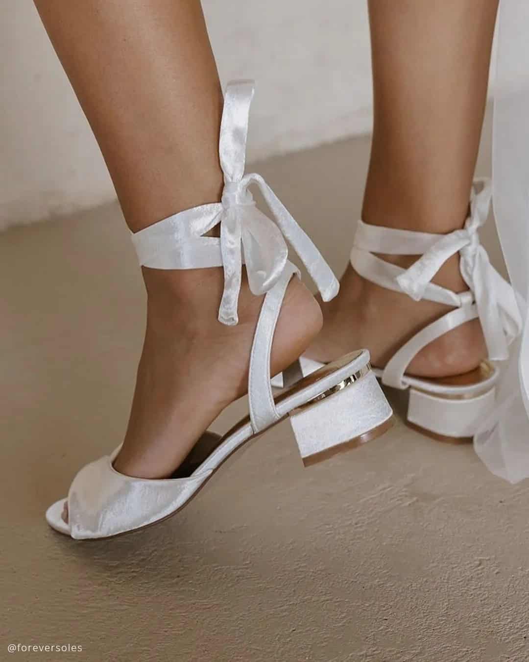 Block Heel Wedding Shoes