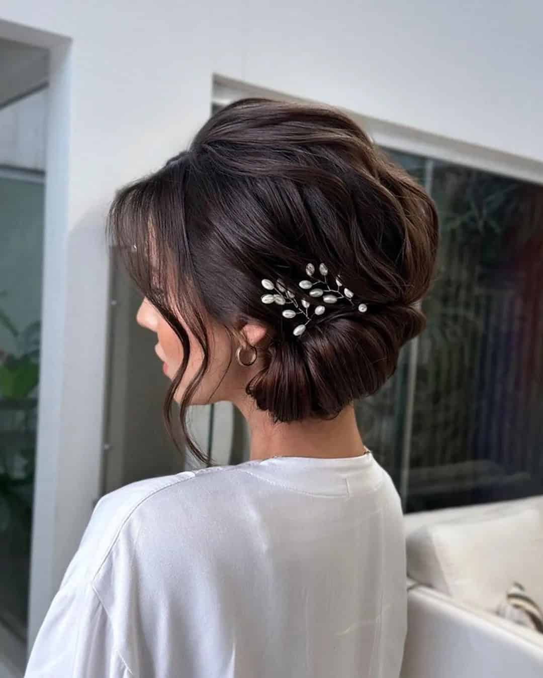 Wedding Hairstyles Low Side Bun