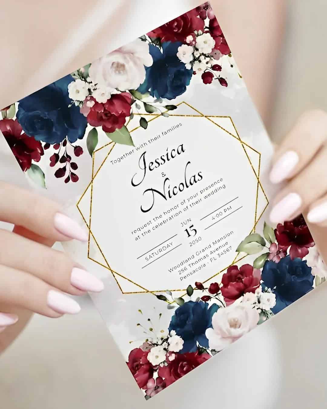 Patriotic Wedding Invitations