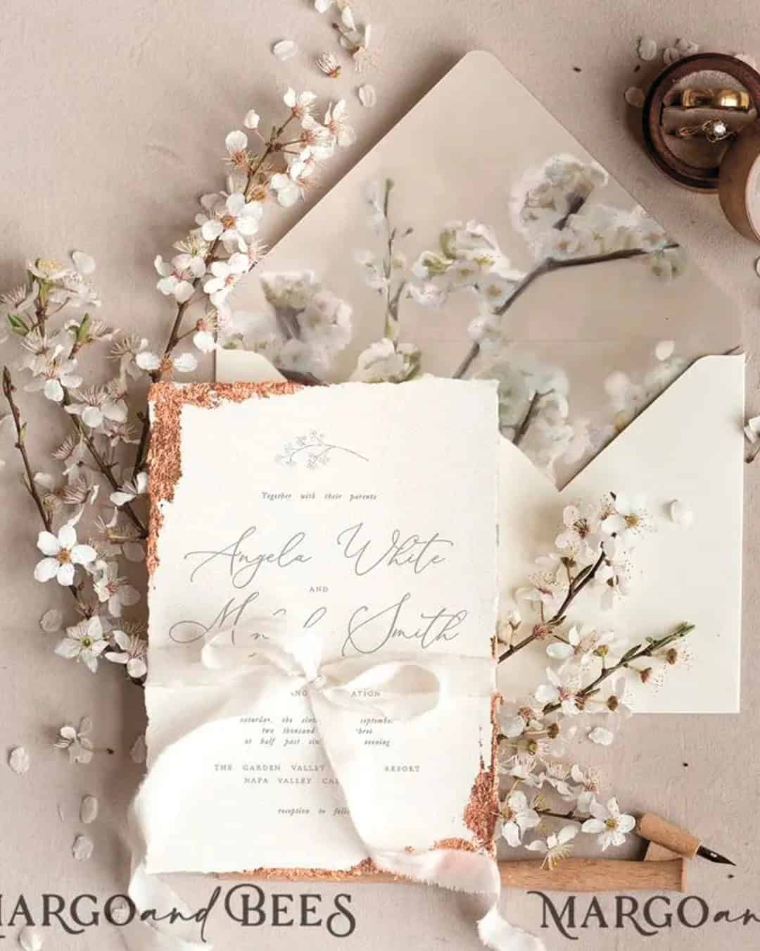 Wedding Invitation Ideas by Seasons