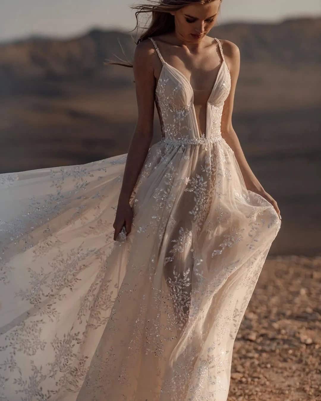 Boho Beach Wedding Dresses