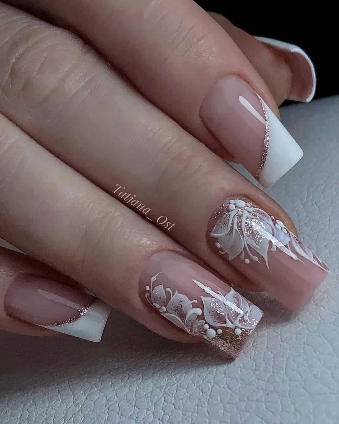 Lace Inspired Mani