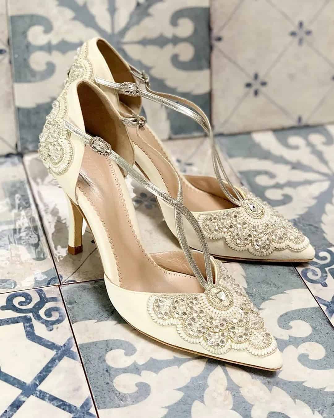 Low Heel Comfortable Wedding Shoes