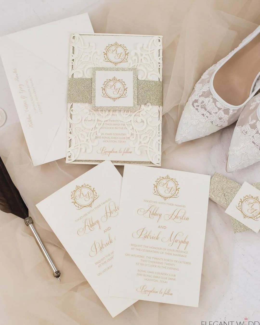 Monograms On Wedding Invitations